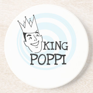 Kung Poppi T-tröjor och presenter Underlägg