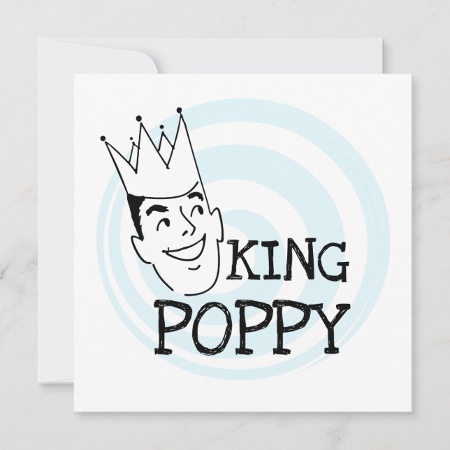 Kung Poppy T-shirts och Gifts (Framsida)