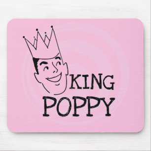 Kung Poppy T-shirts och Gifts Musmatta