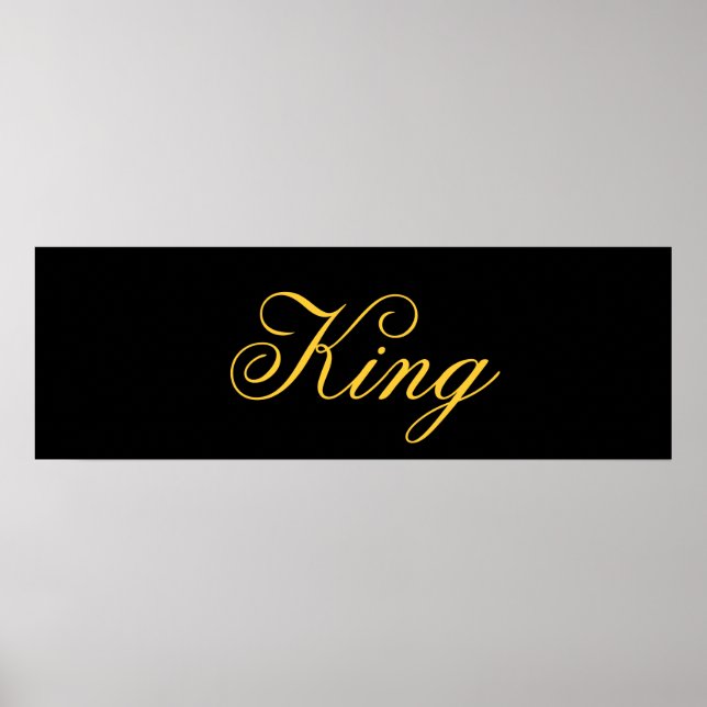 Kung Poster (Framsidan)