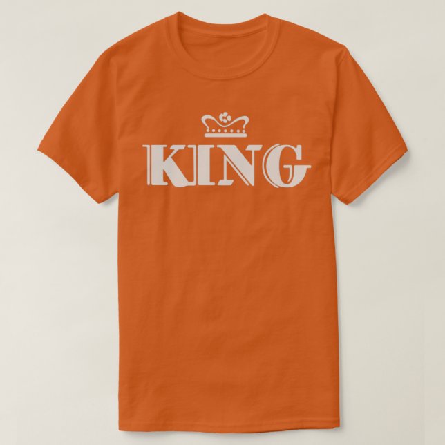 Kung-poster T Shirt (Design framsida)