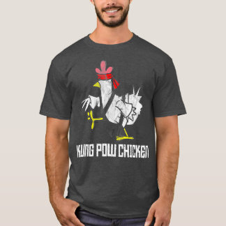 Kung Pow Chicken Funny Karate Chicken T Shirt