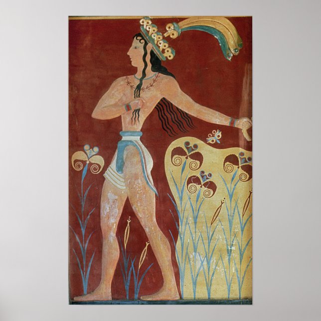 Kung-Priest eller Prince with Lilies Poster (Framsidan)