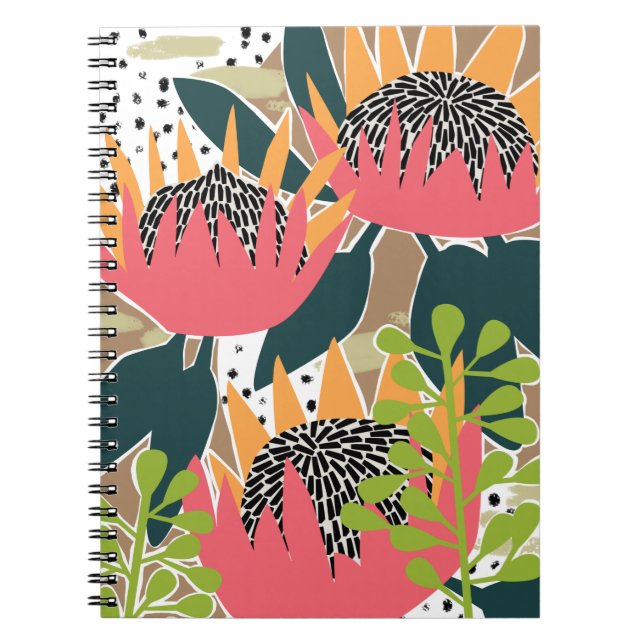 Kung Protea I Anteckningsbok (Framsidan)