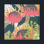 Kung Protea I Magnet<br><div class="desc">Kung Protea I av Melissa Wang. Geometriska former för roligt och slå av levande färg används för att skapa abstraktens blommart. | 159042Z</div>