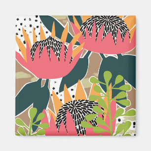 Kung Protea I Magnet