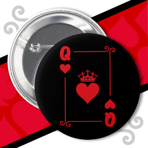 Kung Queen Matching, parvis Costume Queen of Heart Knapp