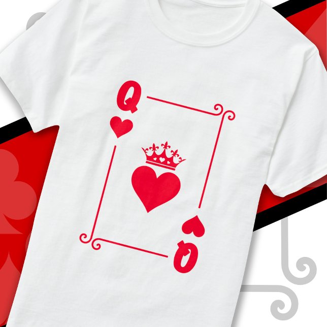 Kung Queen Matching, parvis Costume Queen of Heart T Shirt (Skapare uppladdad)