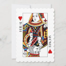 Kung & Queen of Hearts Casino Möhippa Inbjudningar