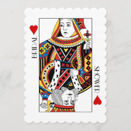 Kung & Queen of Hearts Casino Möhippa Inbjudningar