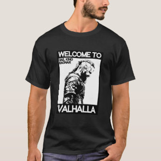 KUNG RAGNAR LOTHBROK - VÄLKOMMEN TILL VALHALLA - V T SHIRT