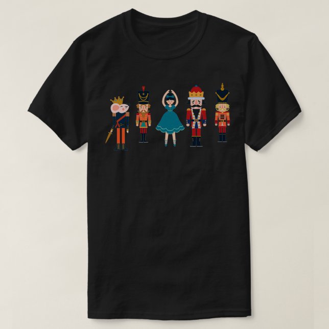 Kung Råtta Princess Nutcracker Ballet  T Shirt (Design framsida)