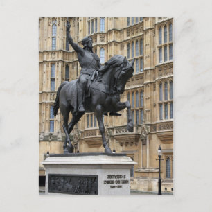 Kung Richard Lioneart - Parliament -vycard Vykort