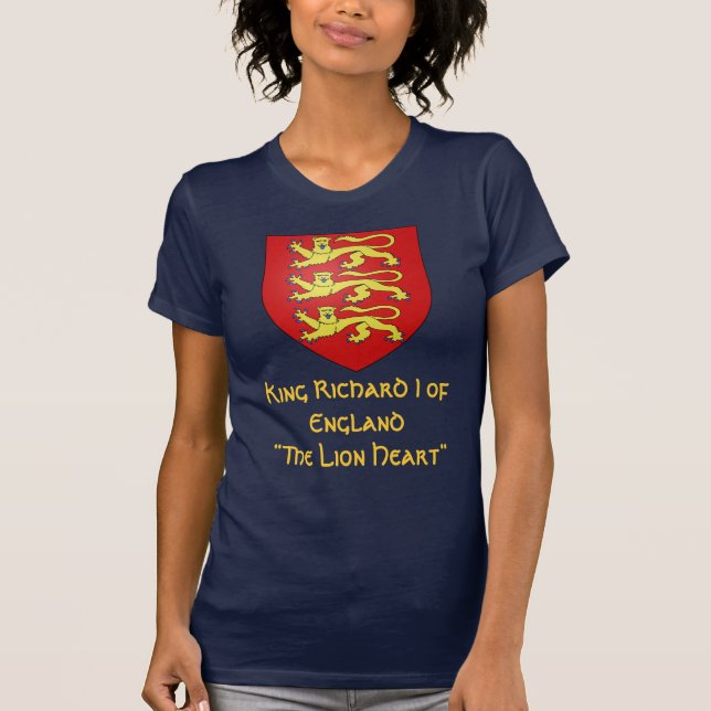 Kung Richard mig av England "Lionhearten ", Tee (Framsida)