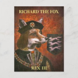 Kung Richard Tredje fox vykort