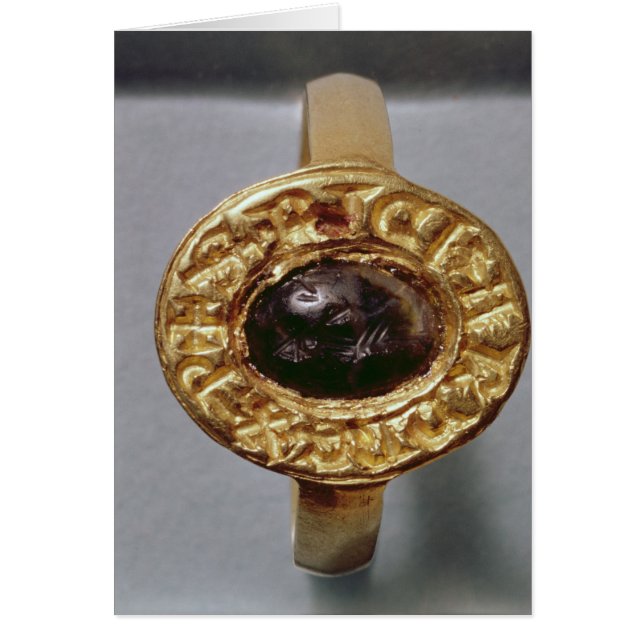 Kung Richard's Ring Hälsningskort (Framsidan)