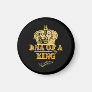 Kung Royal Genes Royalty Krona Biology DNA Premium Magnet