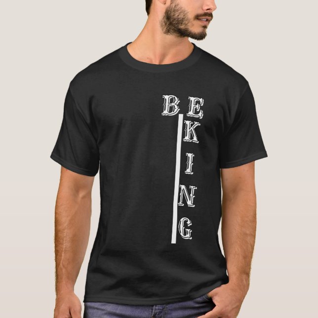 KUNG - Royal Kronlinje Svart T-Shirt (Framsida)