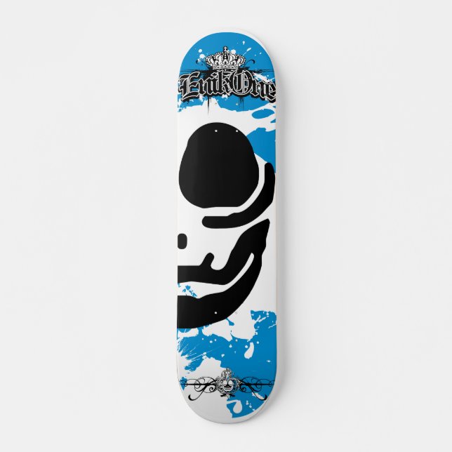 Kung Royale med ost Stix Old School Skateboard Bräda 18 Cm (Framsida)