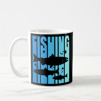 Kung Salmon Chinook Salmon Fishing Kaffemugg