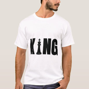 Kung Schack T-Shirt för Män