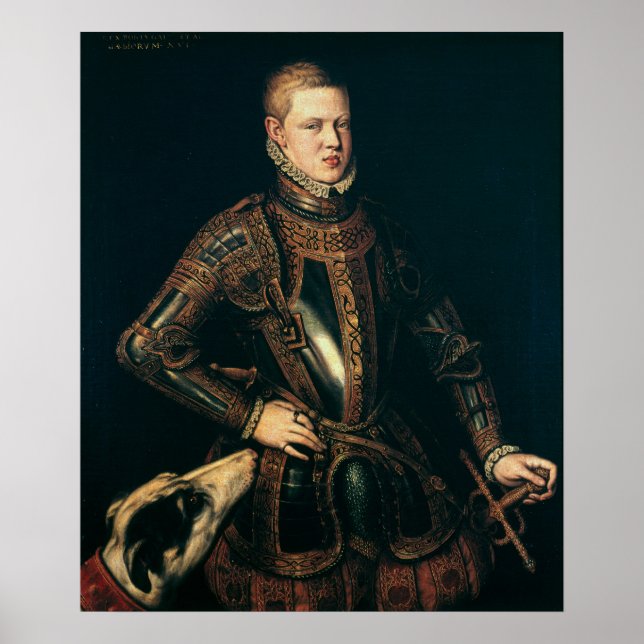 Kung Sebastian of Portugal, 1571 Poster (Framsidan)