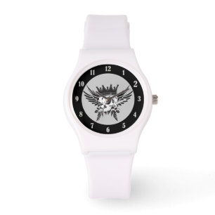 Kung Skull med Dagger Armbandsur