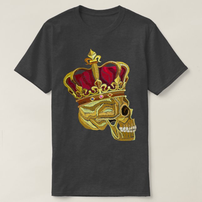Kung Skull T Shirt (Design framsida)
