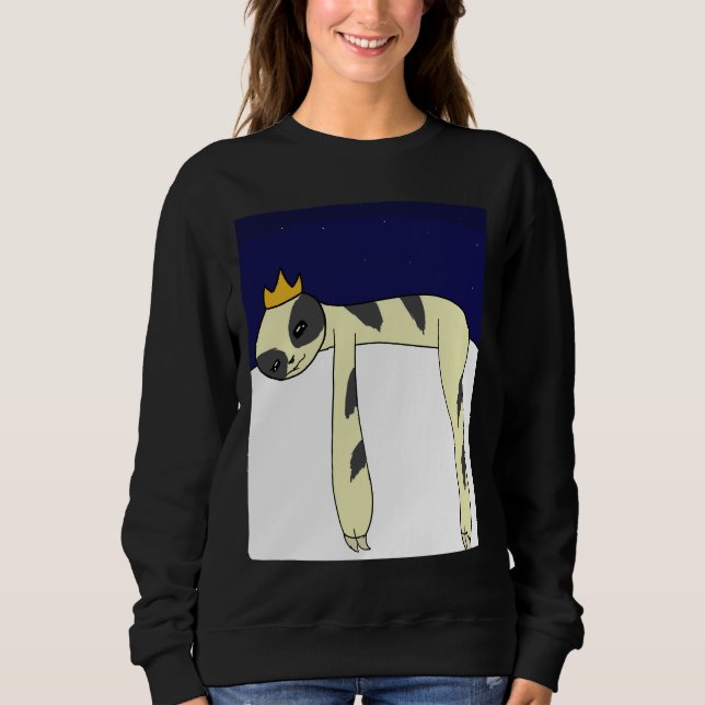 Kung Sloth 50 T Shirt (Framsida)