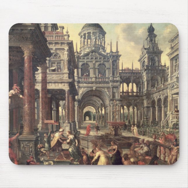 Kung Solomon och drottningen av Sheba Musmatta (Framsidan)