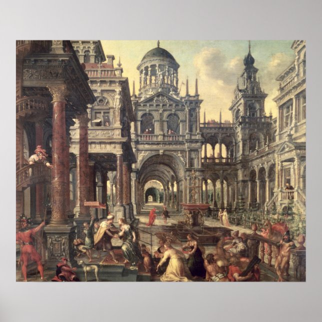 Kung Solomon och Shebas drottning Poster (Framsidan)