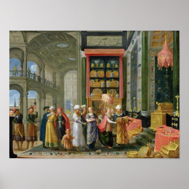 Kung Solomon och Shebas drottning Poster (Framsidan)