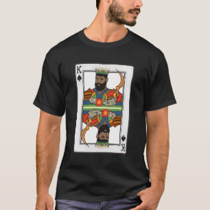 Kung Spades African American Card Halloween T Shirt
