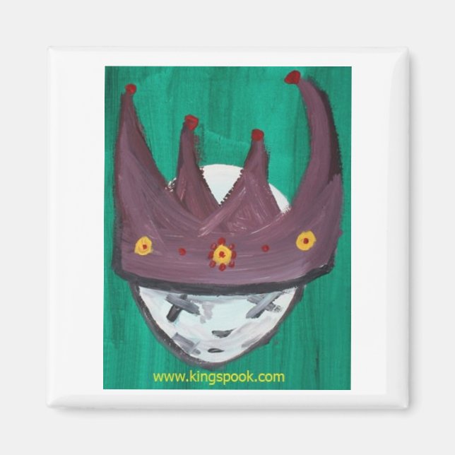 Kung Spook 2-tums Magnet (Framsidan)