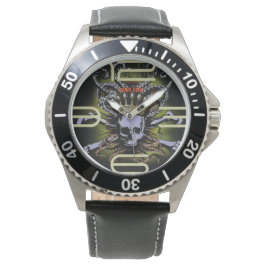 Kung Squid Skull Carpe Diem Watch Armbandsur