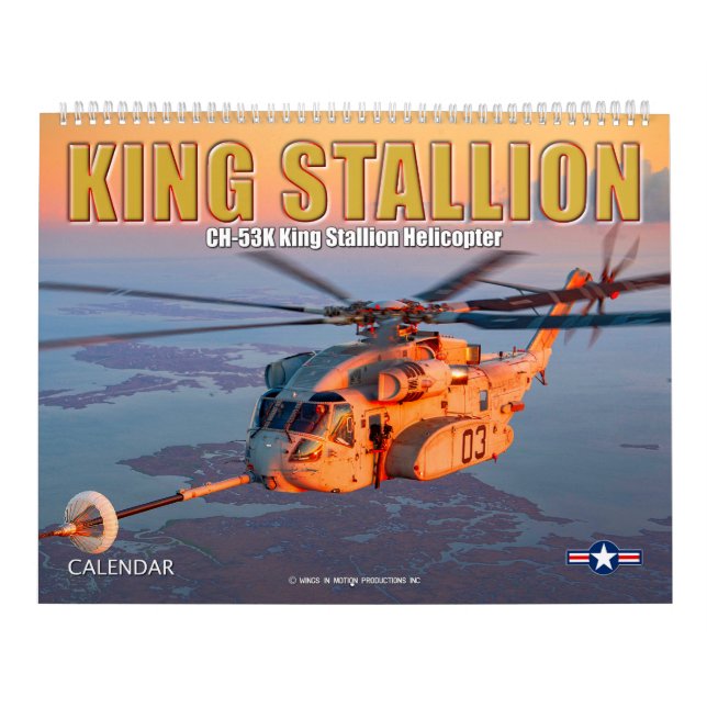 KUNG STALLION - CH-53K Kung Stallion Kalender (Omslag)
