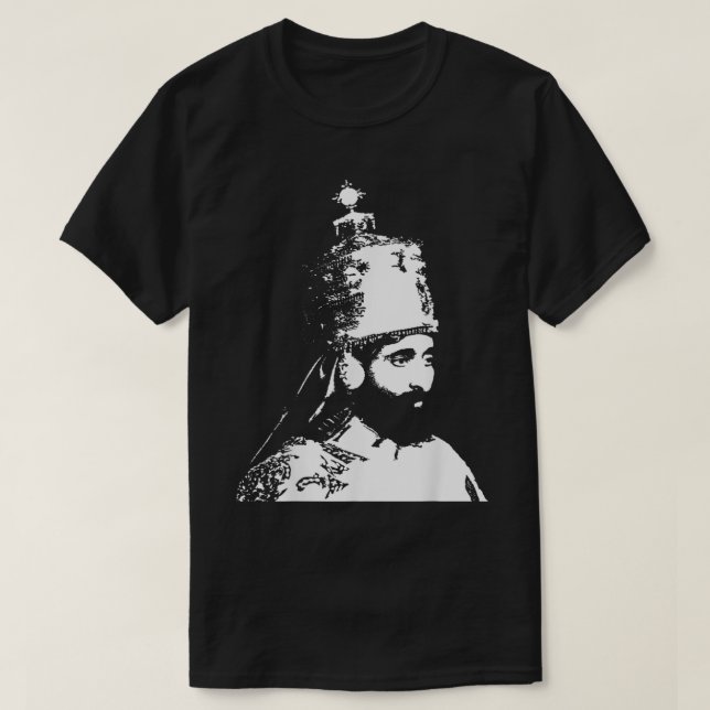 Kung Stands Haile Selassie Krona1771.png T Shirt (Design framsida)
