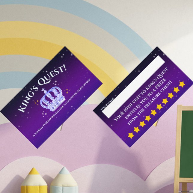 Kung stansmaskin för incitament för visitkort (Skapare uppladdad)