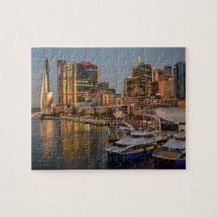 Kung Street Wharf i Sydney Australia Pussel