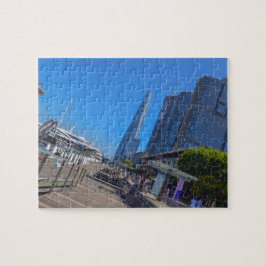 Kung Street Wharf i Sydney Australia Pussel