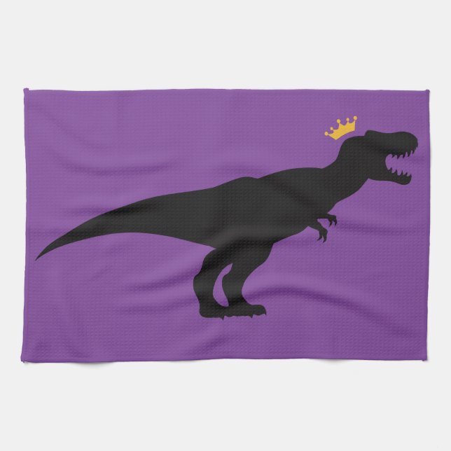 Kung T-Rex Kökshandduk (Horisontell)