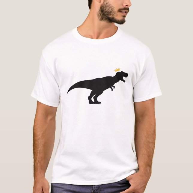 Kung T-Rex Tee Shirt (Framsida)