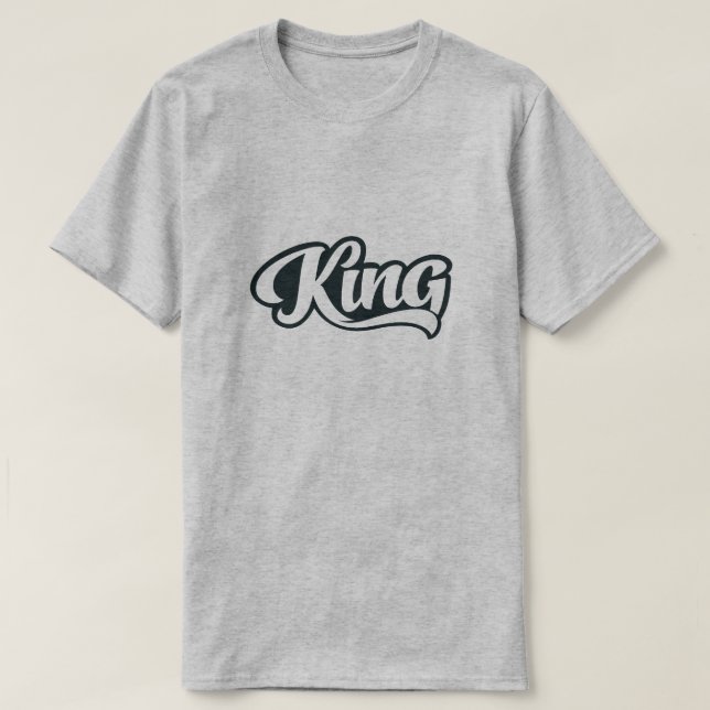 kung t shirt (Design framsida)