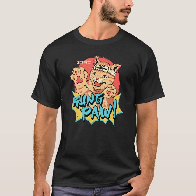 Kung Tass T Shirt (Framsida)