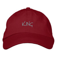 KUNG Text Coola Visor Red-Hat Text Färg - Violet