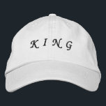 KUNG text Vit svart text färg Stensning Tittar Broderad Keps<br><div class="desc">KUNG text Vit svart text färg Stunning Tittar Baskkapsel eller Hat. En broderad hatt är en typ av huvudbonader som har adorerats med dekorativa mönster eller mönster med nål och tråd. En broderad hatt är ett snyggt- och öga-fångsttillbehör som kombinerar både funktion och mode. Här kan du redigera eller ändra...</div>