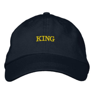 KUNG-textad alternativ apparatur (Basic Justable) Broderad Keps