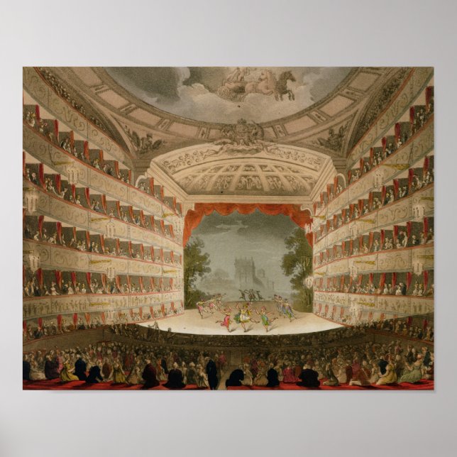 Kung Theater Opera House Poster (Framsidan)