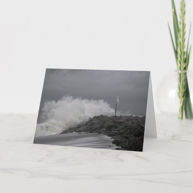 Kung Tide Vinkarare i Väster i hamn, WA Anteckningskort (Framsida)