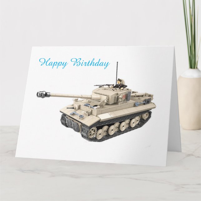 Kung Tiger Kort (Framsida)